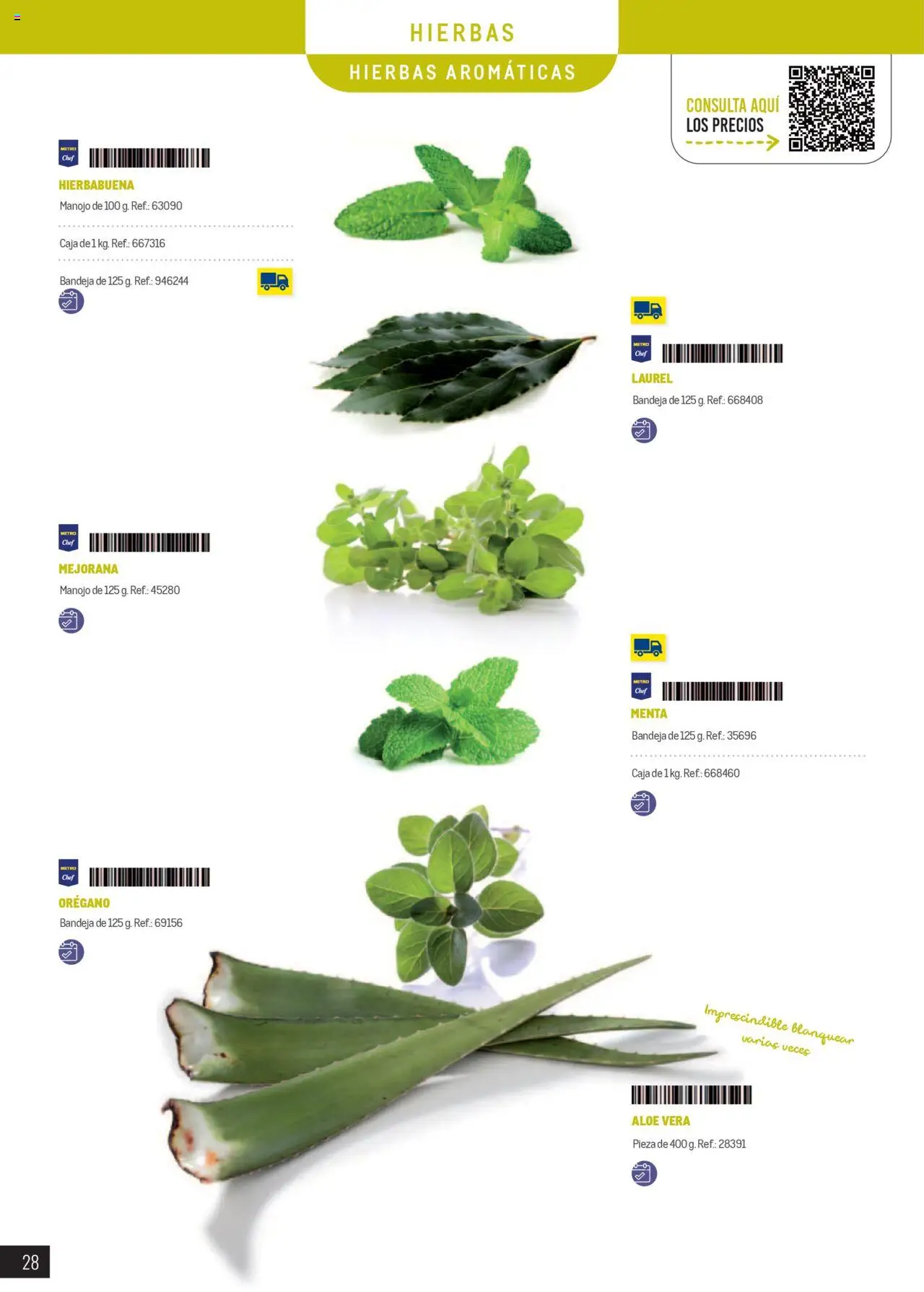 Makro catálogo │ válido desde el 01.01.2025 | Página: 28 | Productos: Bandeja, Caja