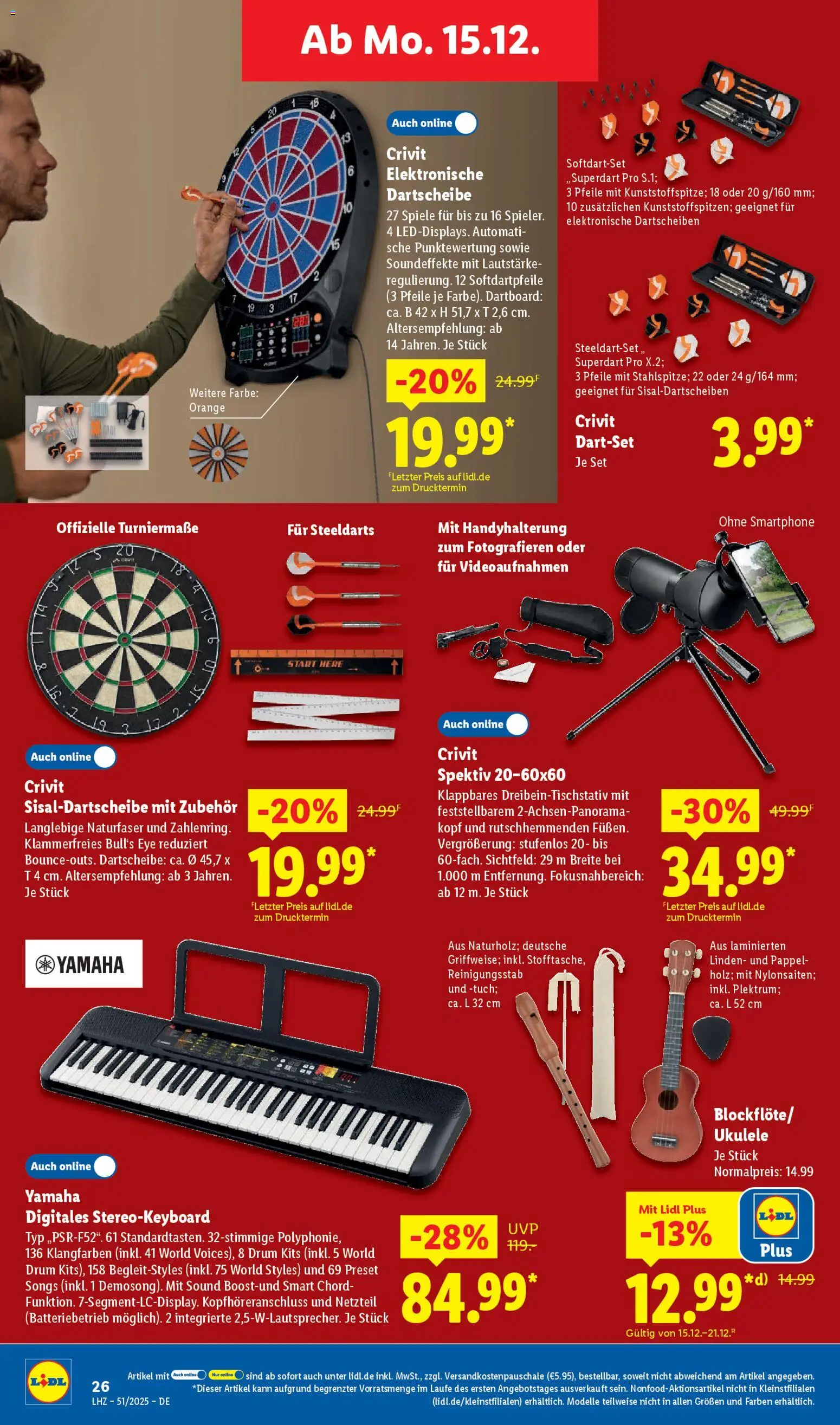 Lidl Prospekt Lüchow – gültig ab 15.12.2025 | Seite: 42 | Produkte: Netzteil, Smartphone