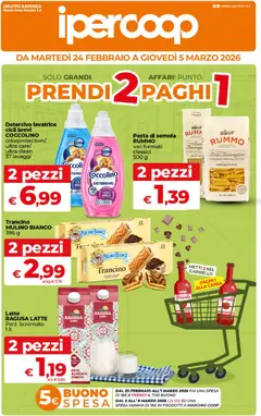 Anteprima del volantino Ipercoop Sicilia catalogo valido a partire dal 24.02.2026