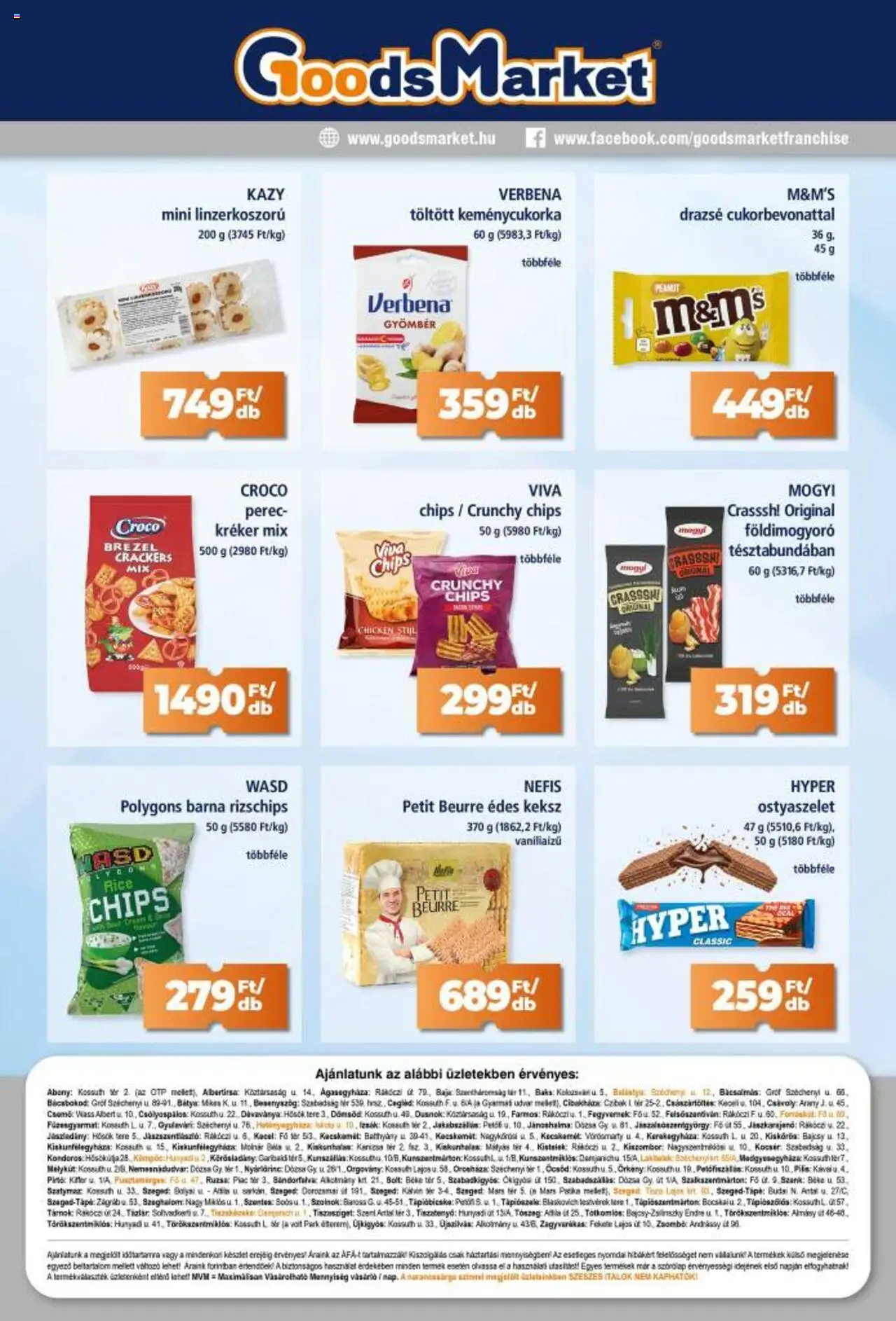 Goods Market akciós ujság - amely érvényes a következő dátumtól: 18.09.2025 | Oldal: 10