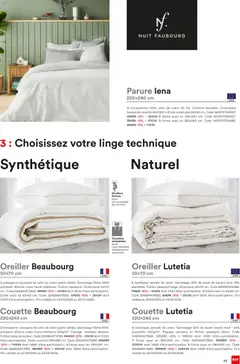 But - Prévisualisation de But Guide literie hiver  valide à partir de 15.12.2025 | Page: 43 | Produits: Coton, Oreiller, Housse de couette, Couette