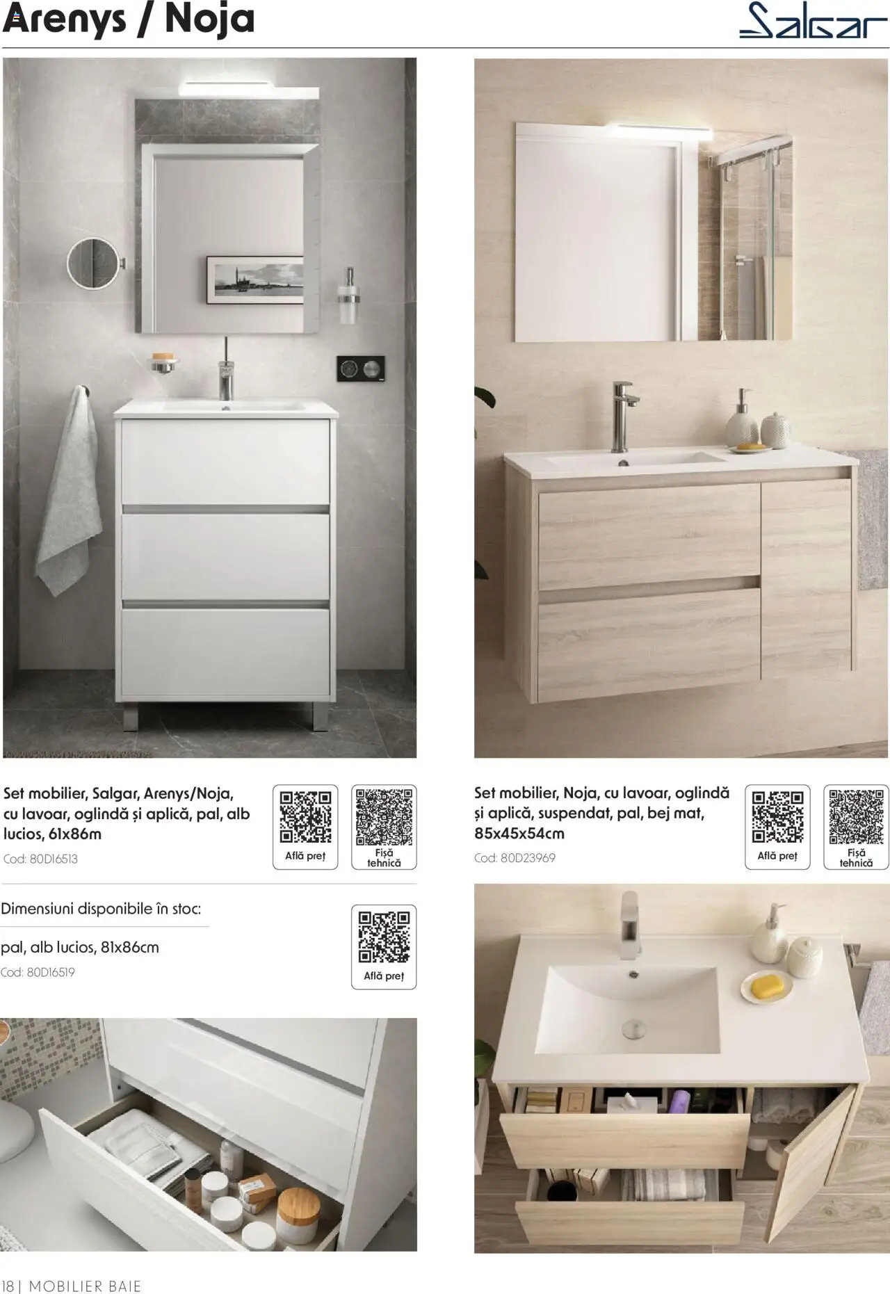 Catalog Romstal – valabil de la 25.11.2024 | Pagină: 18 | Produse: Oglindă