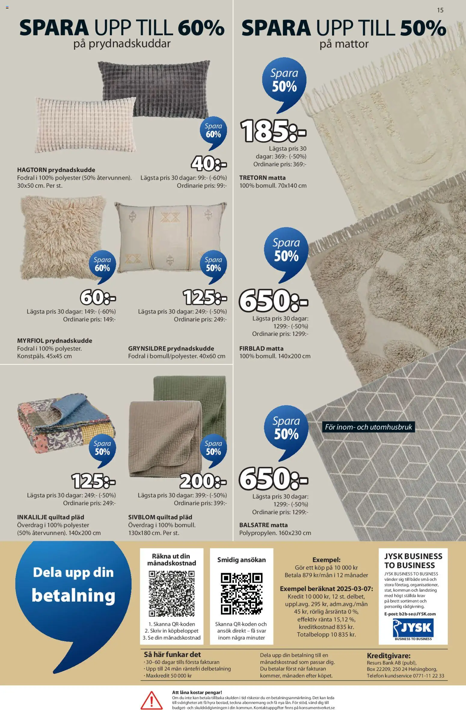 JYSK reklamblad aktuell från 19.01.2026 | Sida: 15