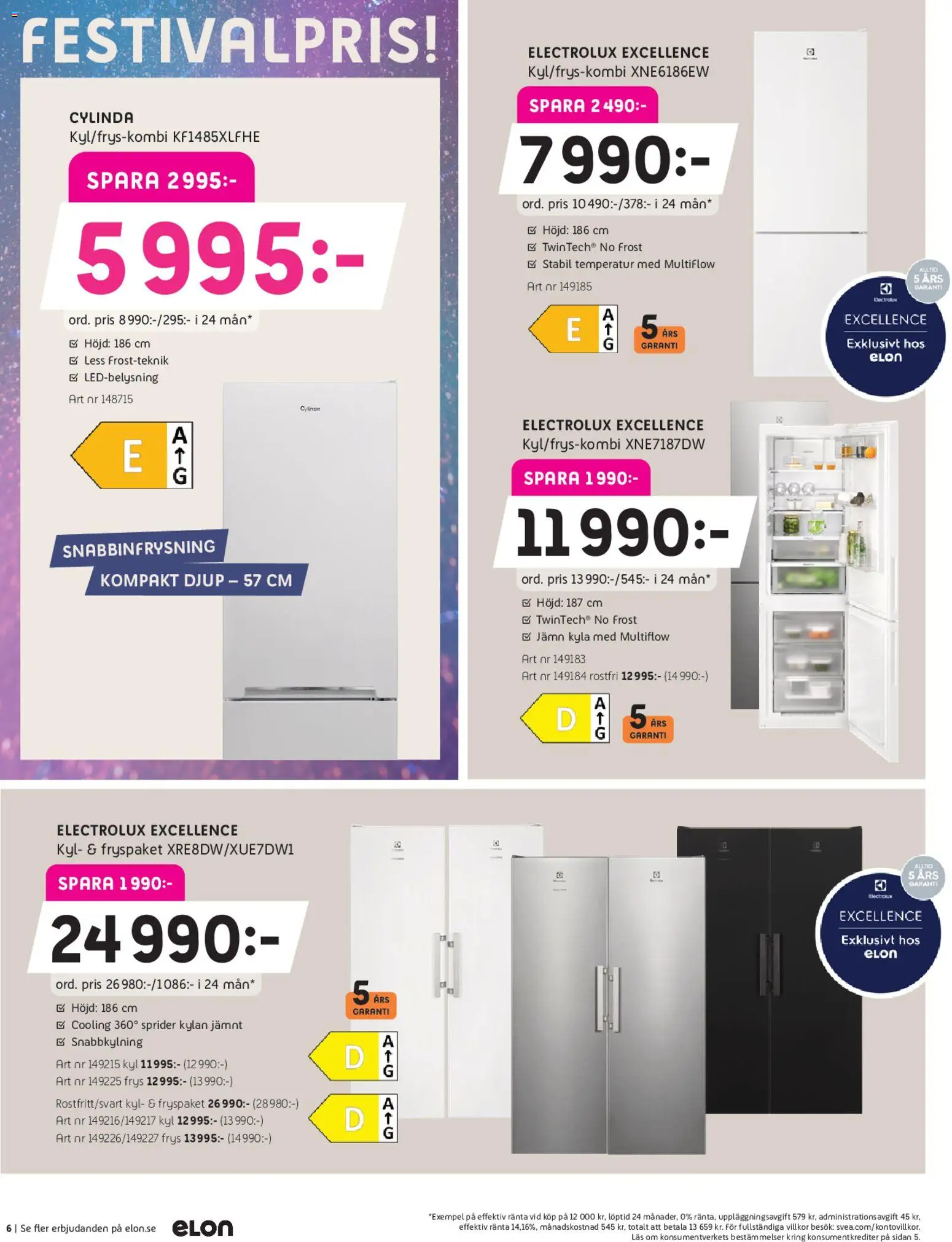 Elon reklamblad aktuell från 16.02.2026 | Sida: 6 | Produkter: Frys