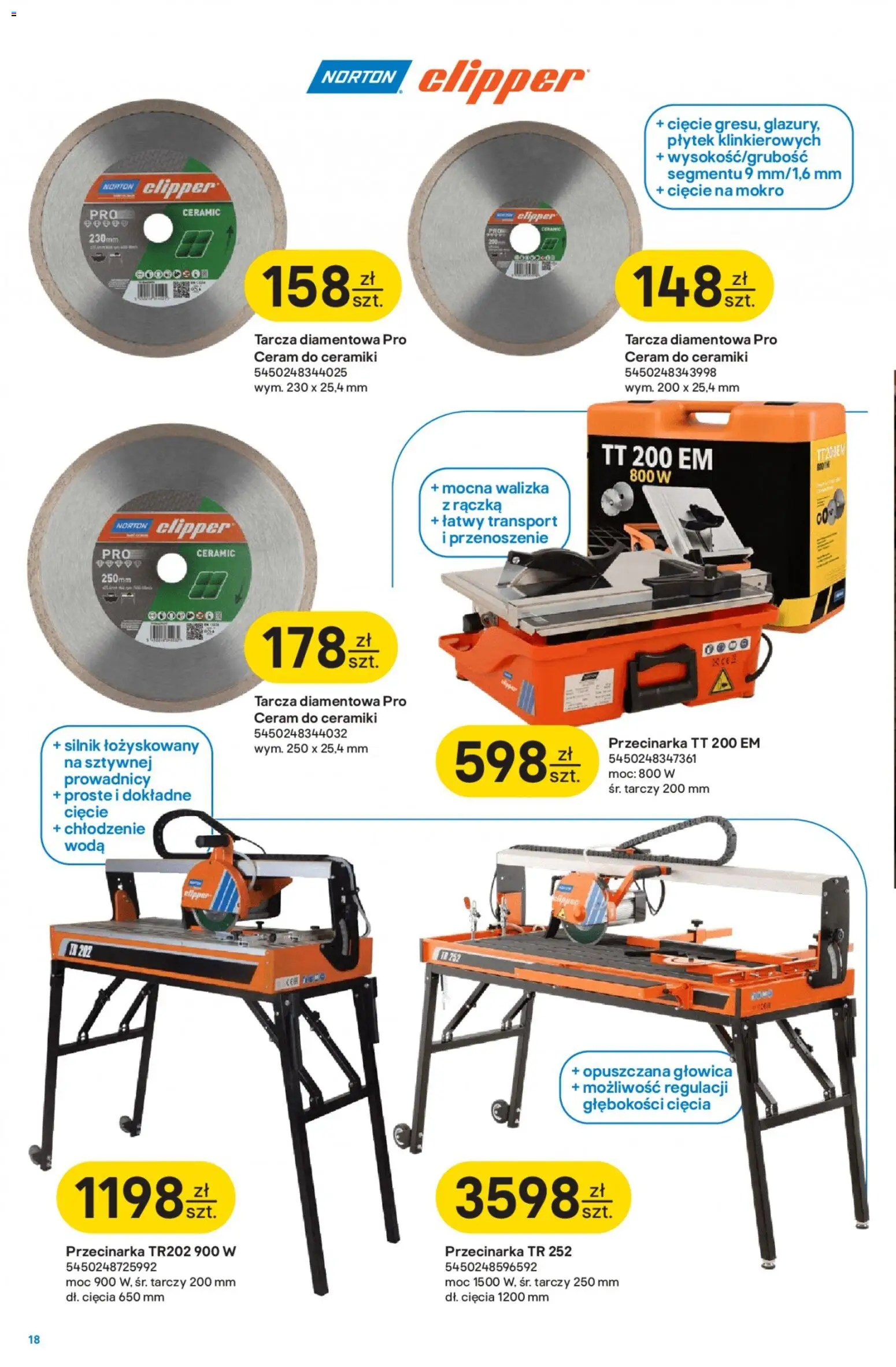 Castorama Gazetka od 05.11.2025 | Strona: 18 | Produkty: Walizka, Woda