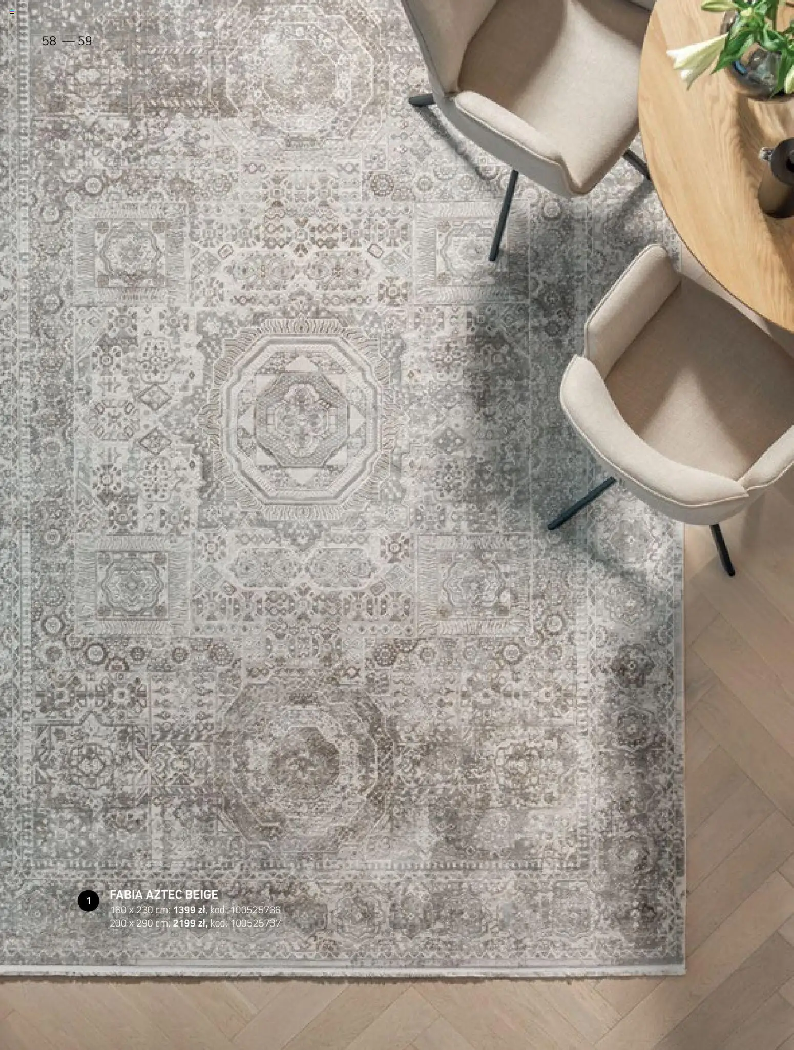 Komfort gazetka - Katalog dywanów od 17.03.2026 | Strona: 58