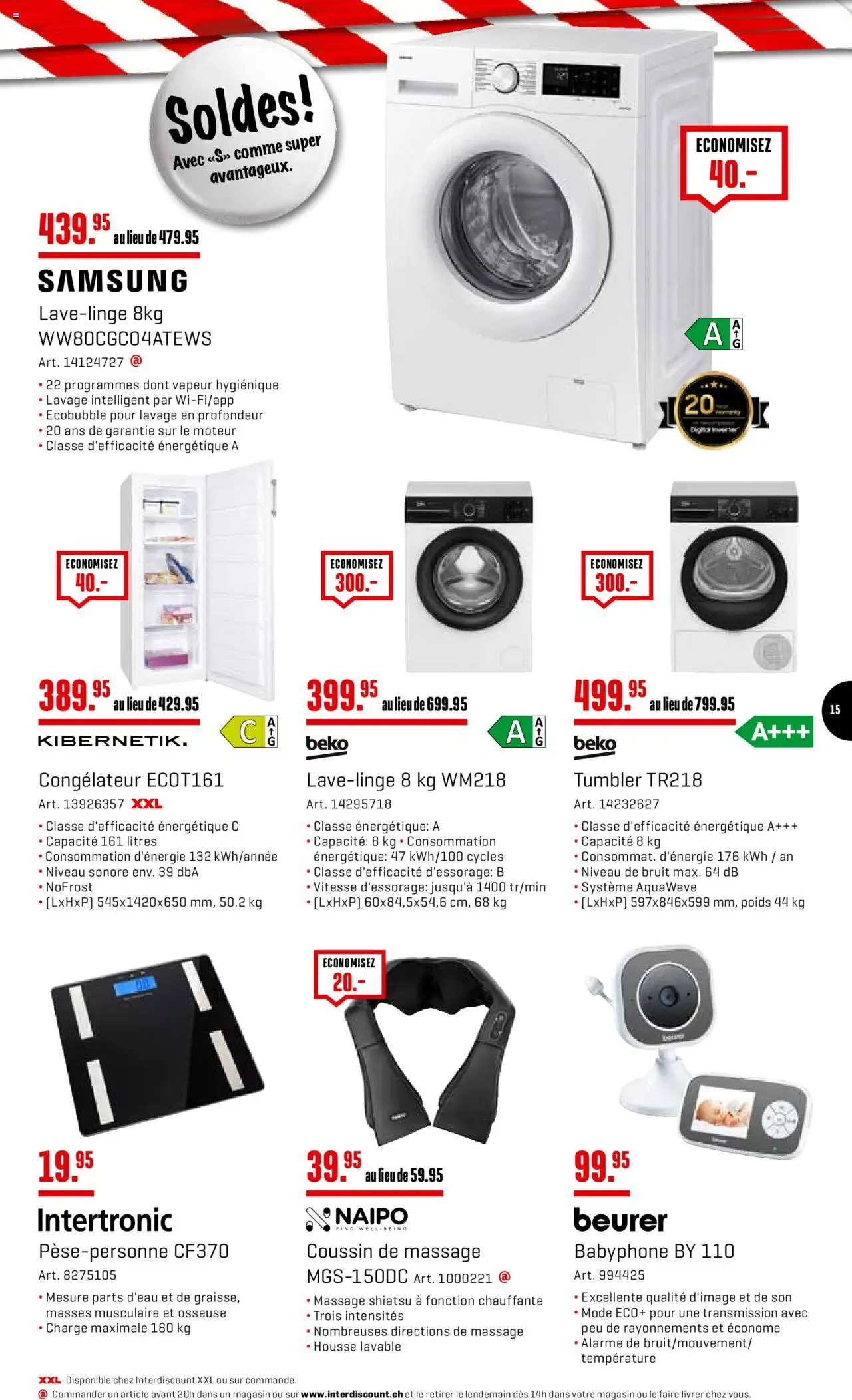 Interdiscount Aktionen FR – gültig ab 06.10.2025 | Seite: 15 | Produkte: Samsung