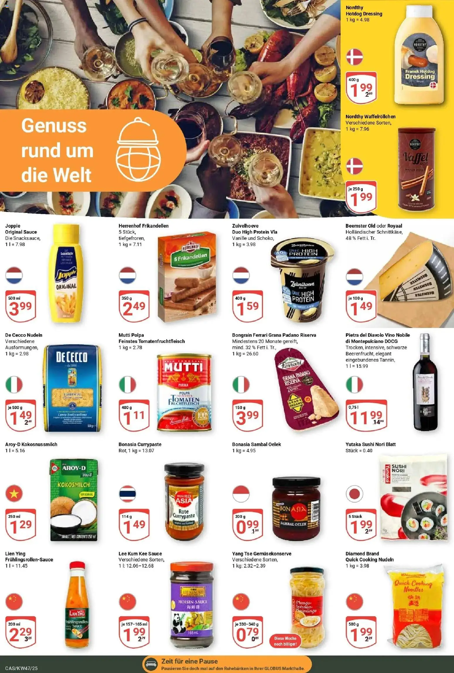 Globus prospekt Castrop-Rauxel	 – gültig ab 17.11.2025 | Seite: 15 | Produkte: Parka, Dressing, Nudeln