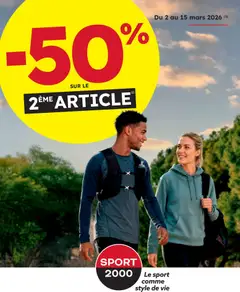 Sport 2000 - Prévisualisation de Sport 2000 catalogue du moment valide à partir de 02.03.2026