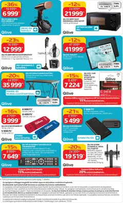 Auchan - Qilive ajánlataink - amely érvényes a következő dátumtól: 05.02.2026 | Oldal: 12 | Termékek: Távirányító, Nyomtató, USB