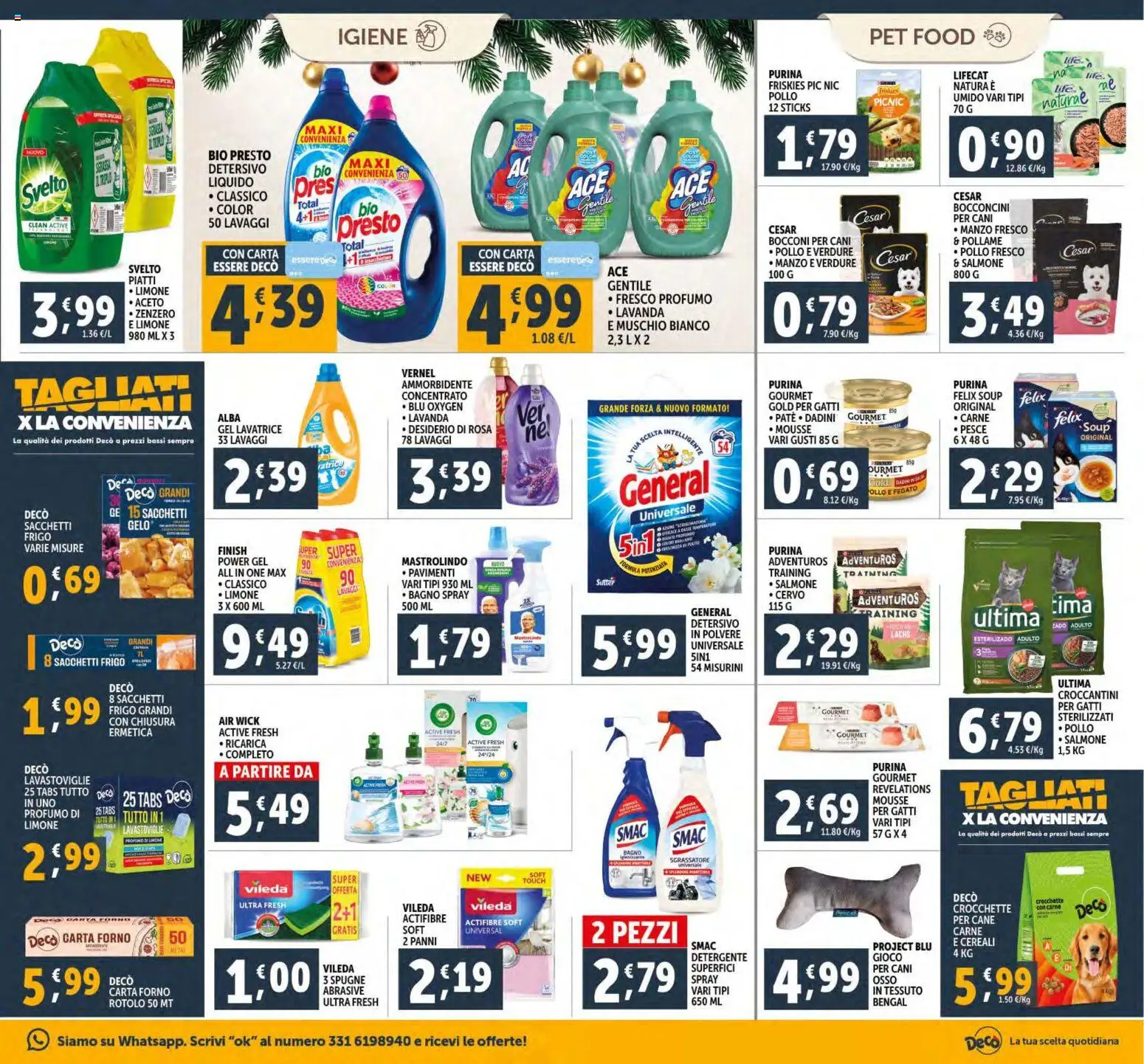 Volantino Decò del 15.12.2025 | Pagina: 27 | Prodotti: Ammorbidente, Sgrassatore, Limone, Lavanda