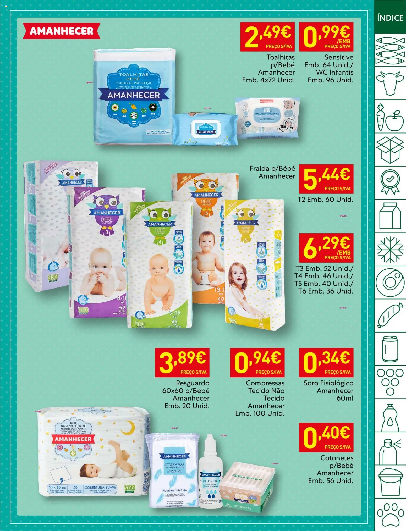 Recheio folheto │ válido de 13.01.2026 | Página: 51 | Produtos: Fraldas, Cotonetes