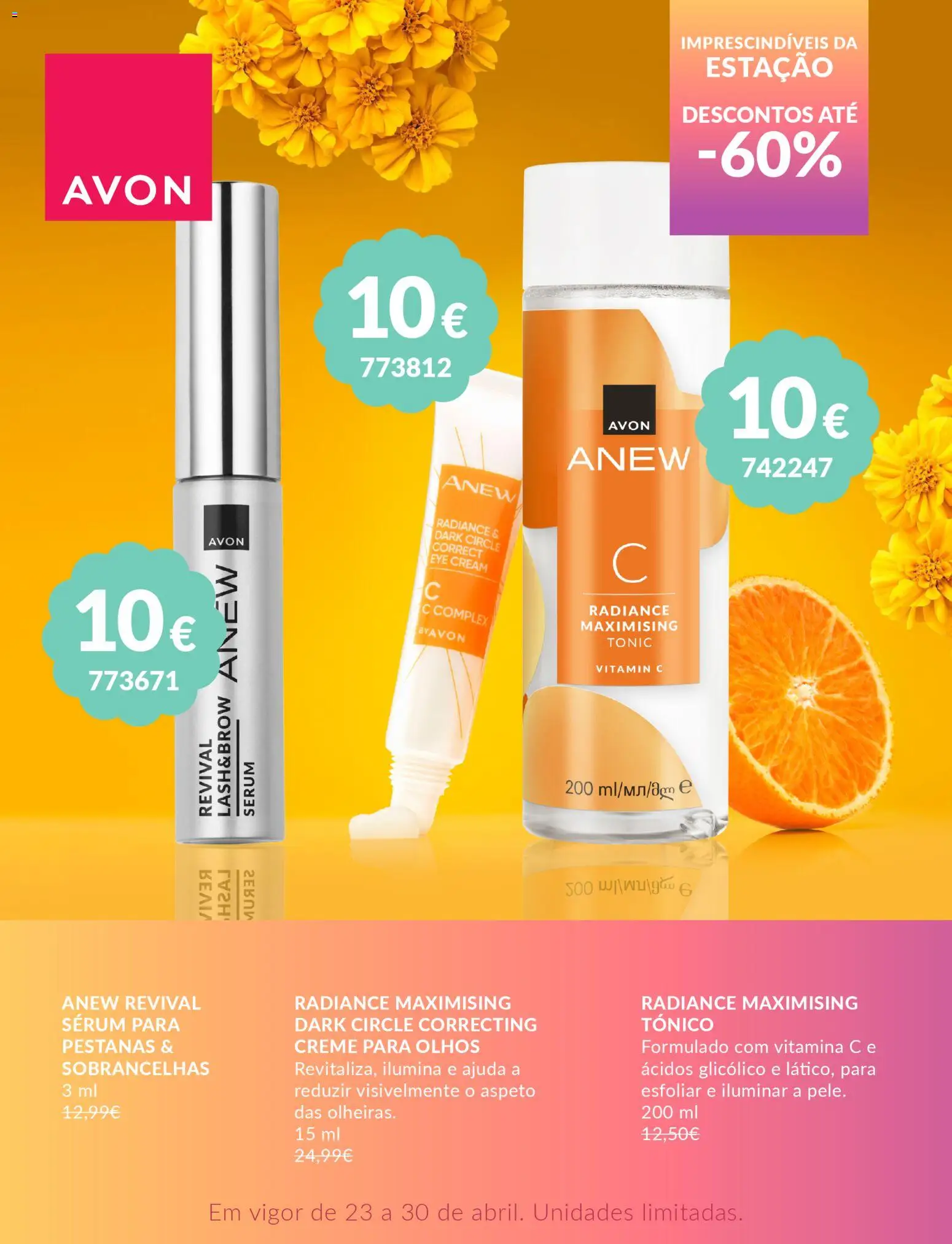 Avon folheto │ válido de 23.04.2026 | Página: 2 | Produtos: Sérum, Vitamina c, Creme