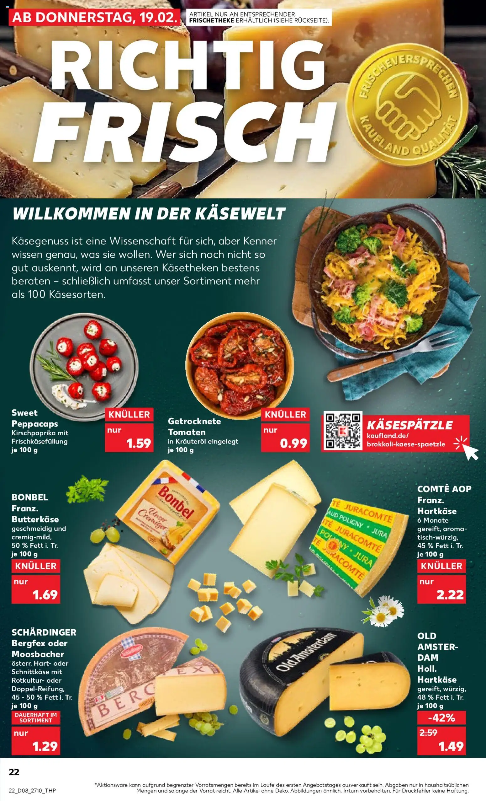 Kaufland prospekt Zeitz	 – gültig ab 19.02.2026 | Seite: 22 | Produkte: Jura, Tomaten