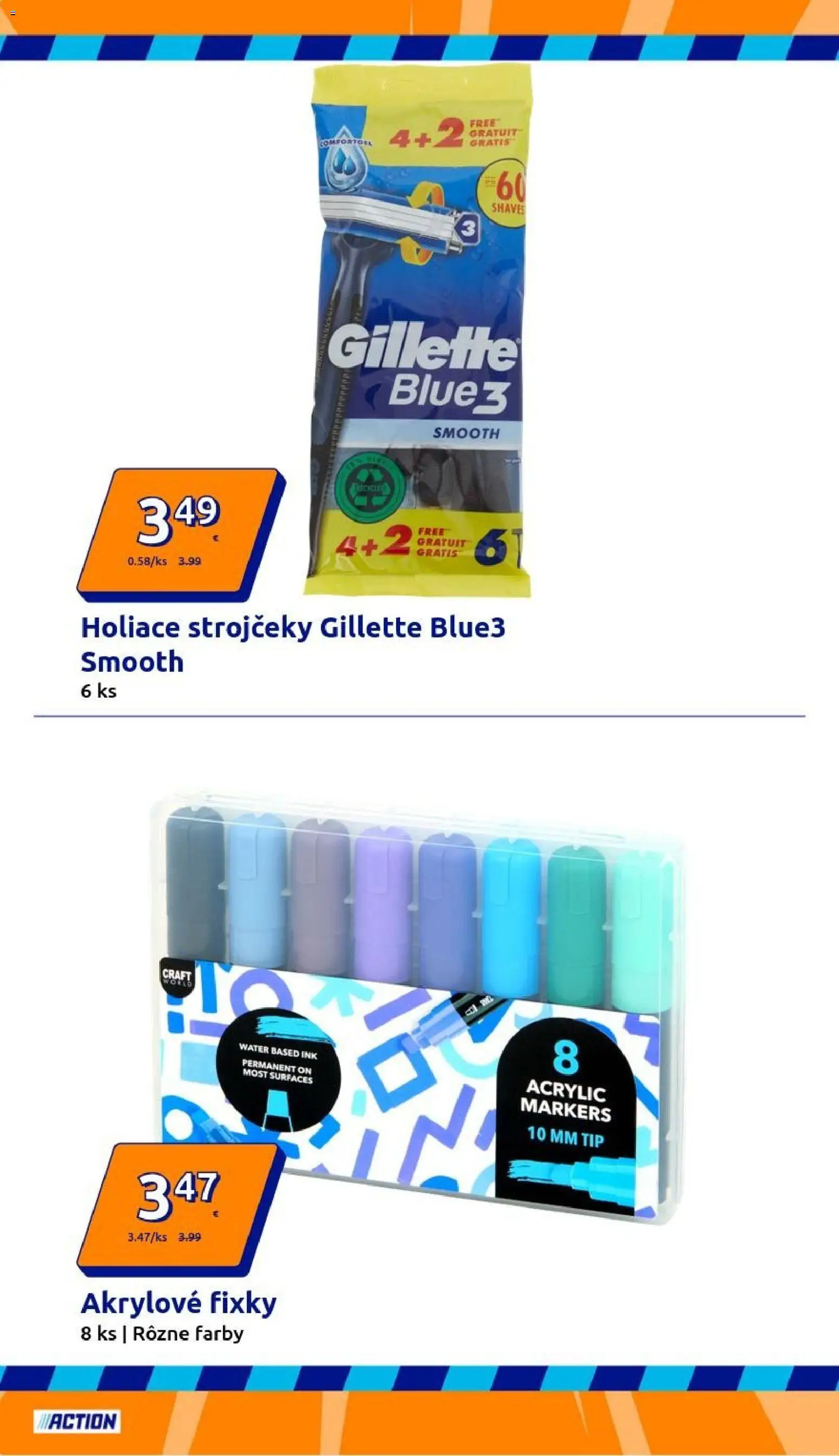 Nové Action akcie – leták je platný od 31.12.2025 | Strana: 14 | Produkty: Fixky