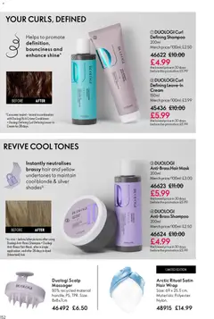 Preview of Oriflame - Offers valid from 04.03.2026 | Page: 152 | Products: Shampoo, Conditioner, Hair mask, Cream