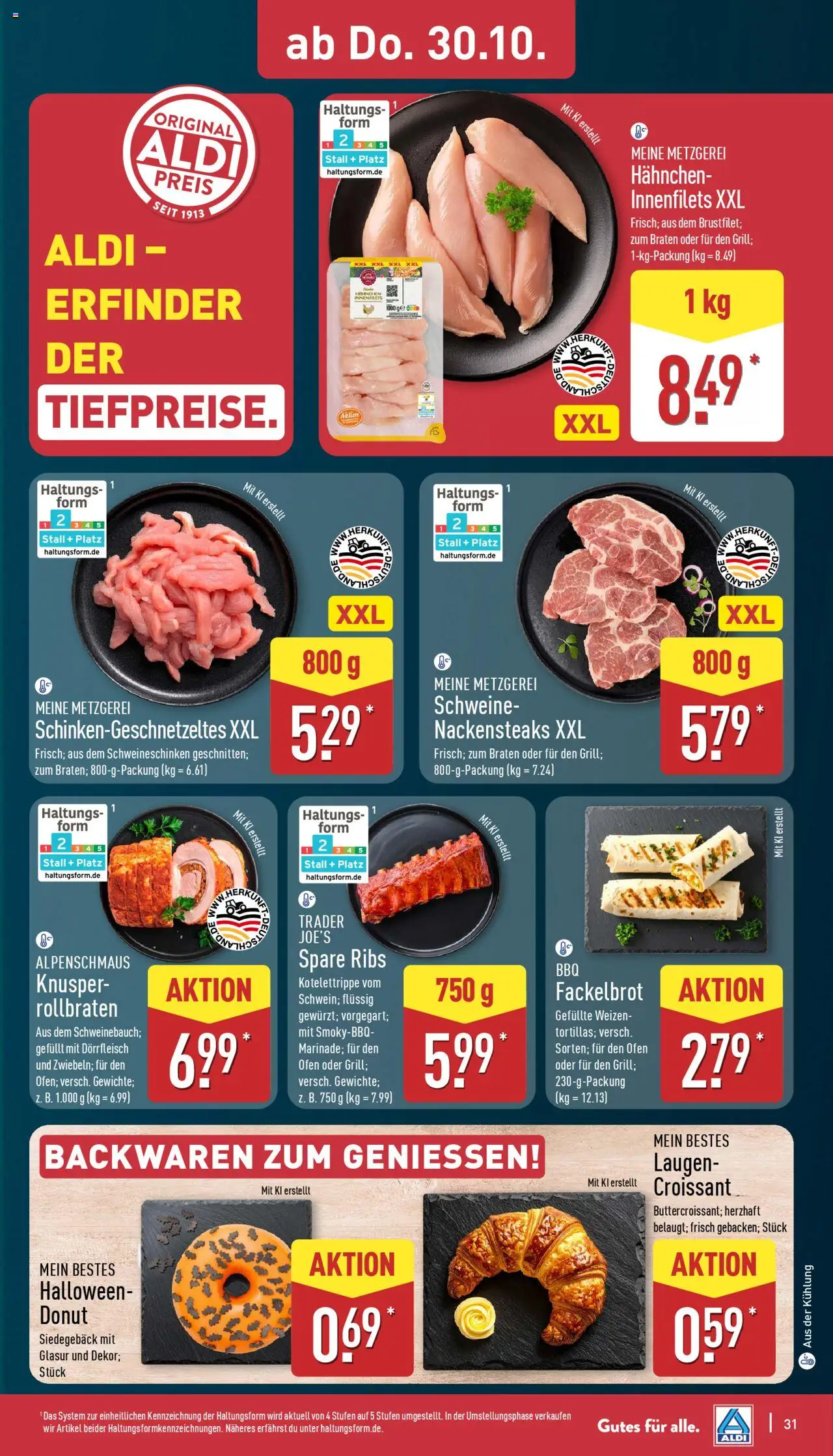 Aldi Prospekt 	 – gültig ab 27.10.2025 | Seite: 31