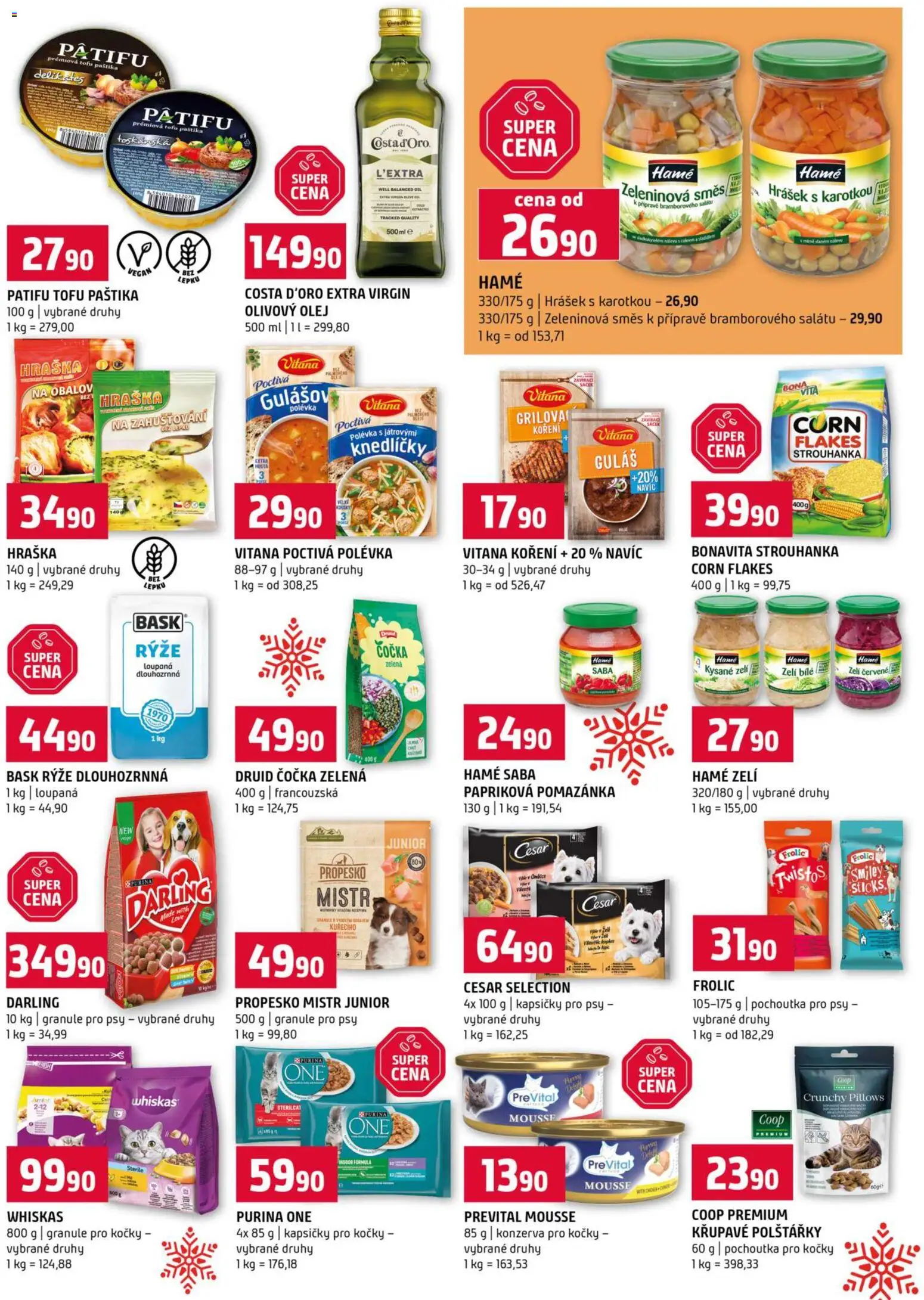 Terno leták - Prachatice  od 17.12.2025 | Strana: 11 | Produkty: Vegan, Olej, Hrášek, Pochoutka pro psy