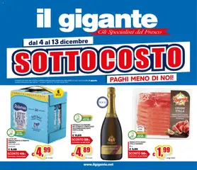 Anteprima del volantino Volantino Il Gigante	 valido a partire dal 04.12.2025