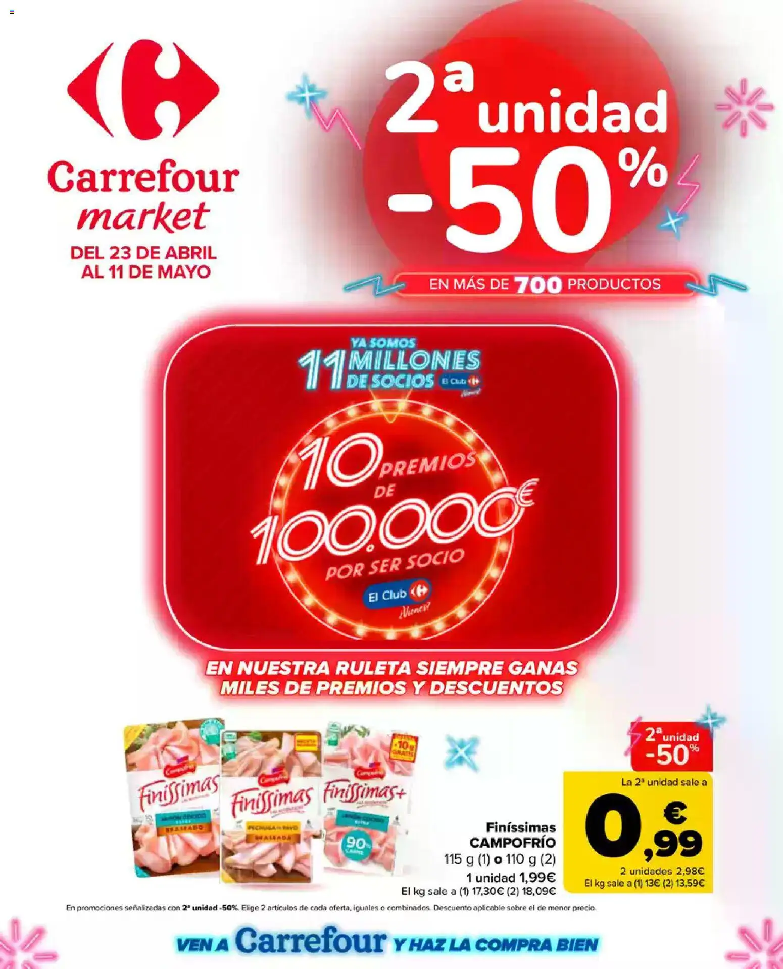 Carrefour Market folleto │ válido desde el 23.04.2026 | Página: 1