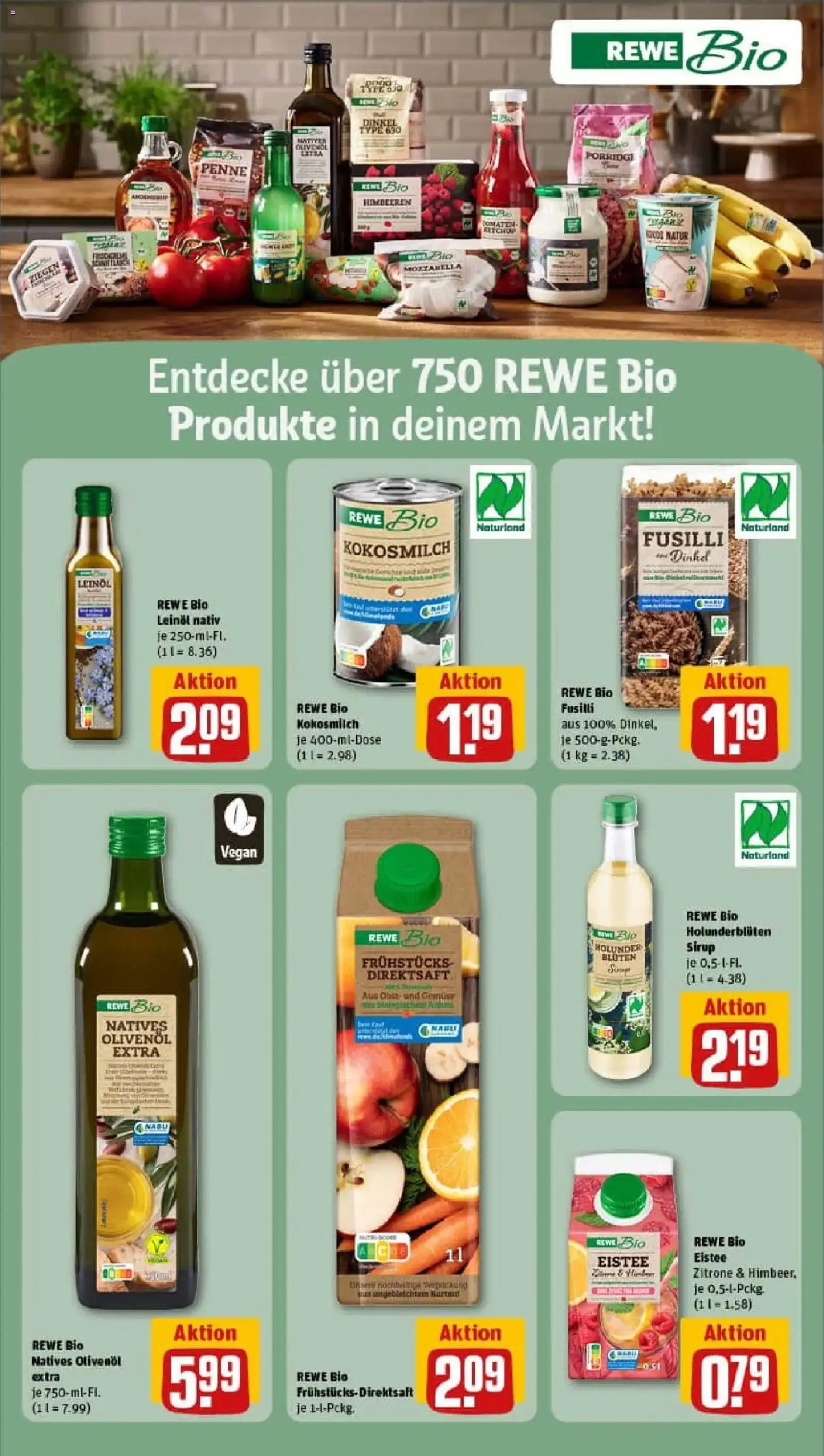 Rewe prospekt Northeim	 – gültig ab 10.11.2025 | Seite: 16 | Produkte: Himbeeren, Olivenol, Sirup, Ketchup