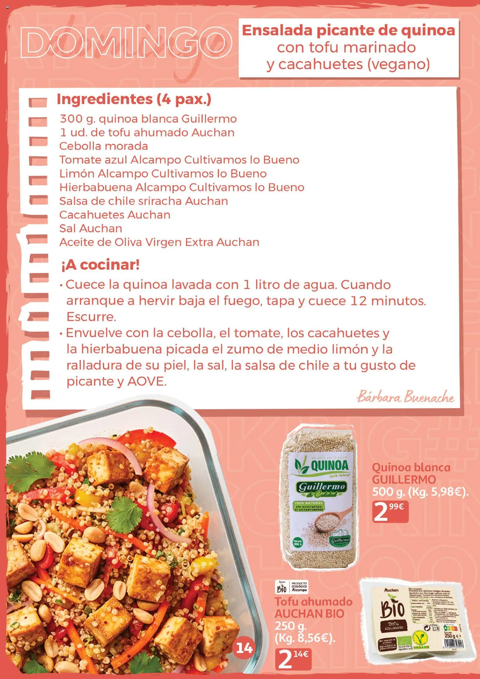 Alcampo - Batchcooking 2026 │ válido desde el 15.01.2026 | Página: 14 | Productos: Κρεμάστρα, Aceite, Ροζ πιπέρι, Aceite de oliva