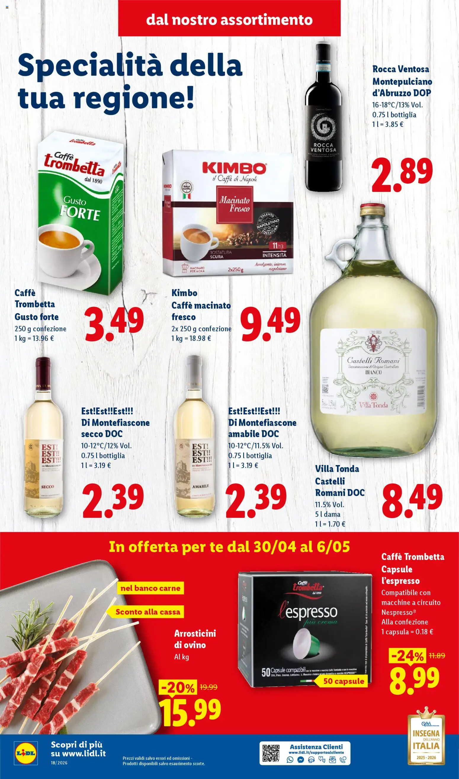 Volantino Lidl del 30.04.2026 | Pagina: 4