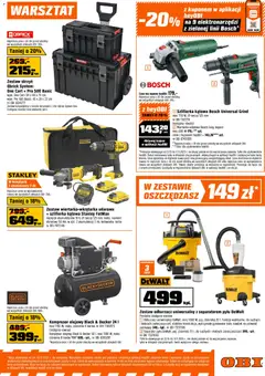 Pogląd oferty "OBI Gazetka" - ważna od 22.10.2025 | Strona: 11 | Produkty: Torba, Odkurzacz, Szlifierka