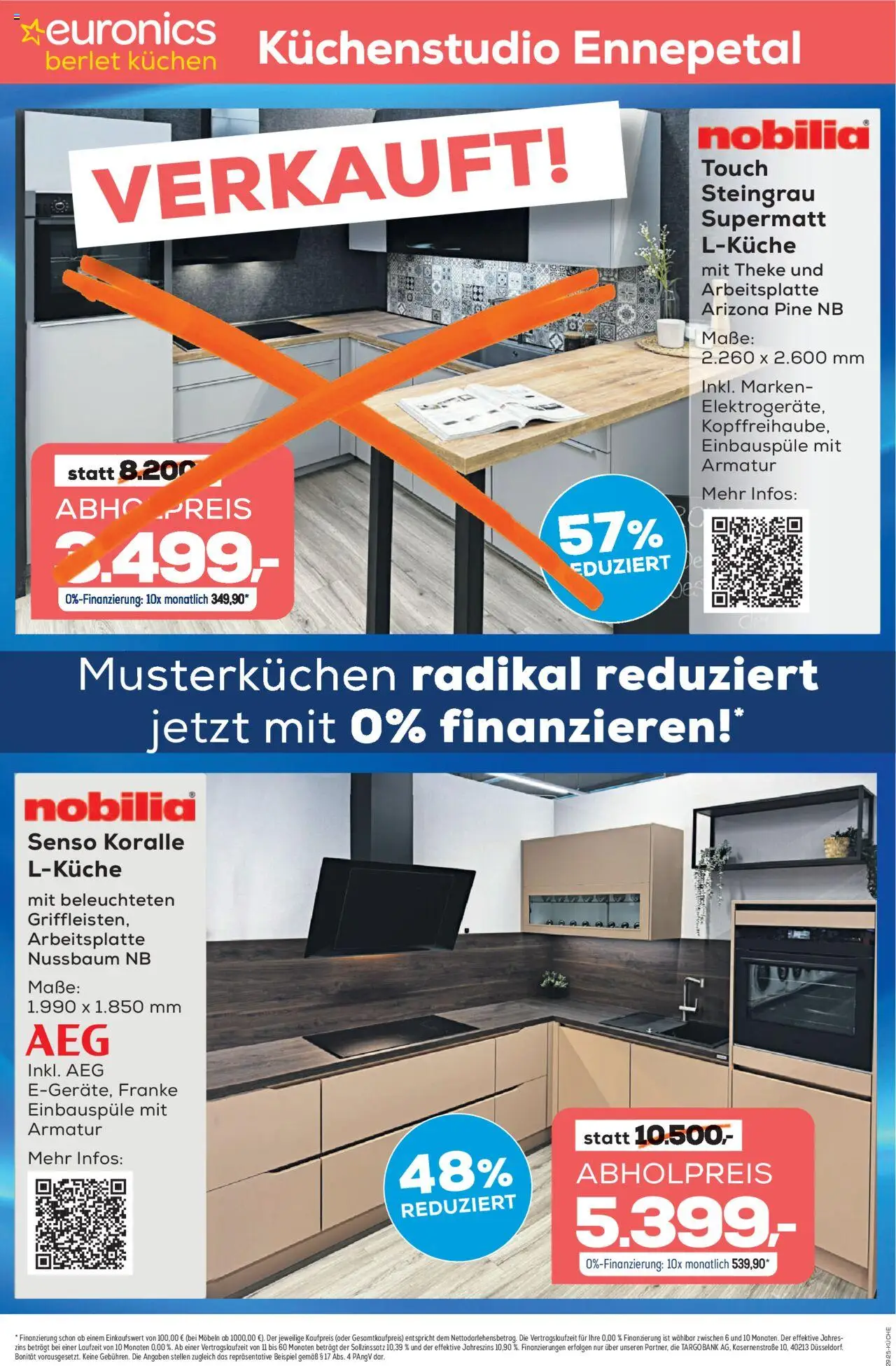 Euronics  Küchenwerbung Berlet - gültig ab dem 14.07.2025 | Seite: 3 | Produkte: AEG, Theke, Armatur, Kuchen