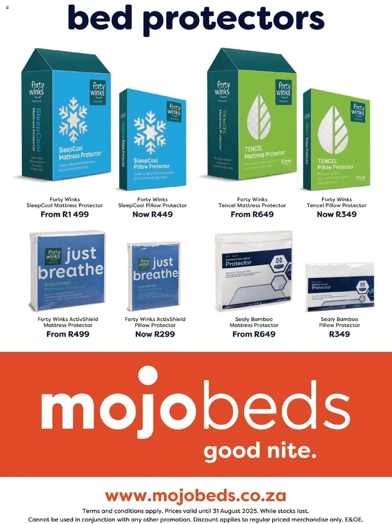 Dial-a-Bed - Mojo Beds Opening Sale Catalogue │ valid from 25.08.2025 | Page: 32 | Products: Bed, Mattress, Pillow