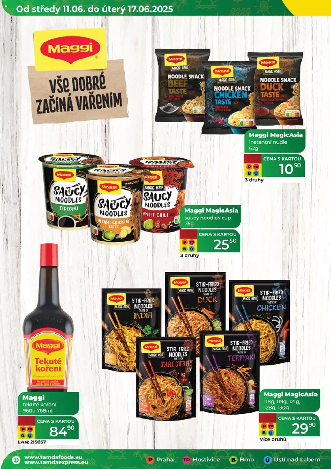 Tamda Foods leták od 11.06.2025 | Strana: 44 | Produkty: Maggi, Koření, Paprika, Nudle