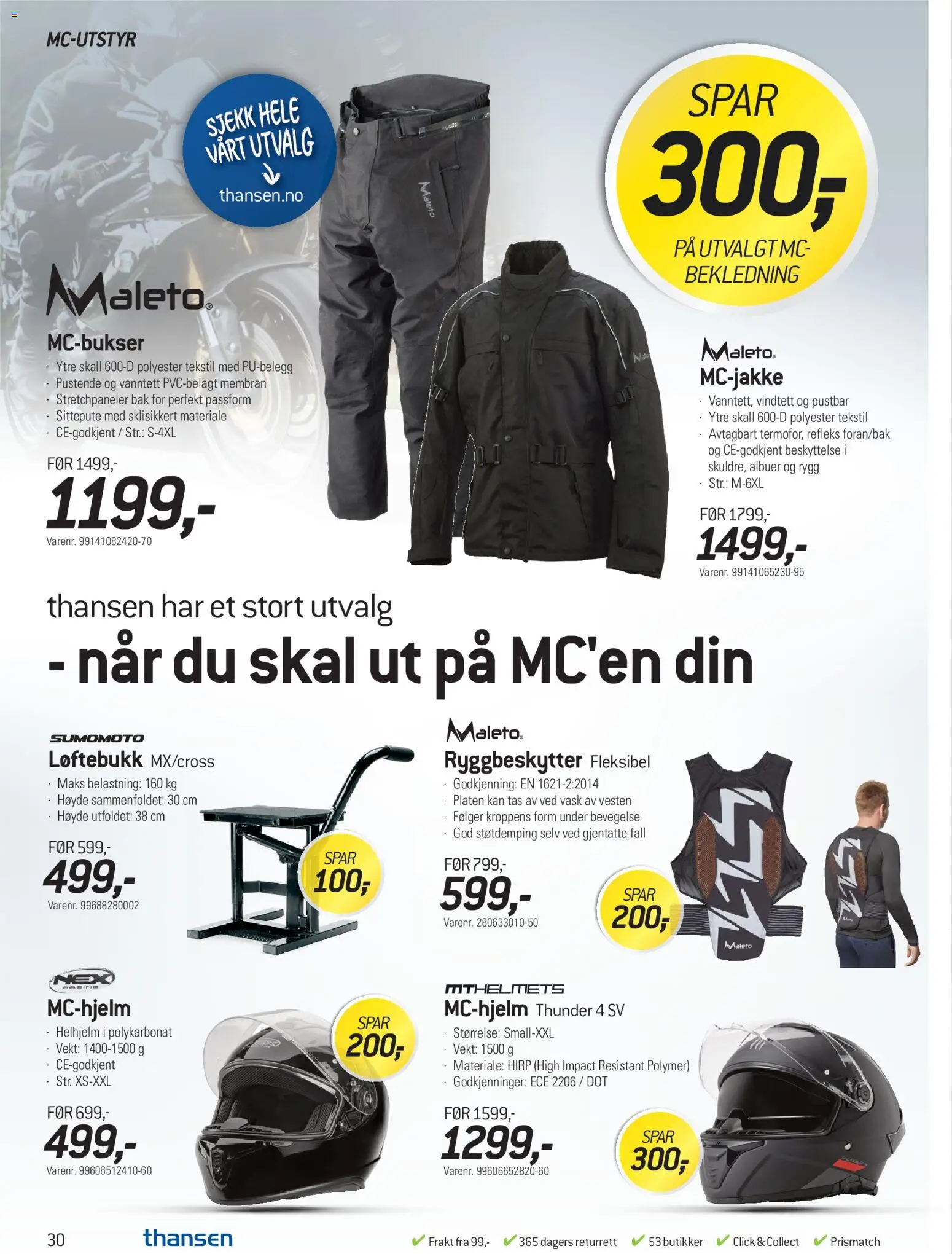 Nye » THANSEN kundeavis « er nå online. Se alle Apriltilbud på mobilen og spar! | Norway