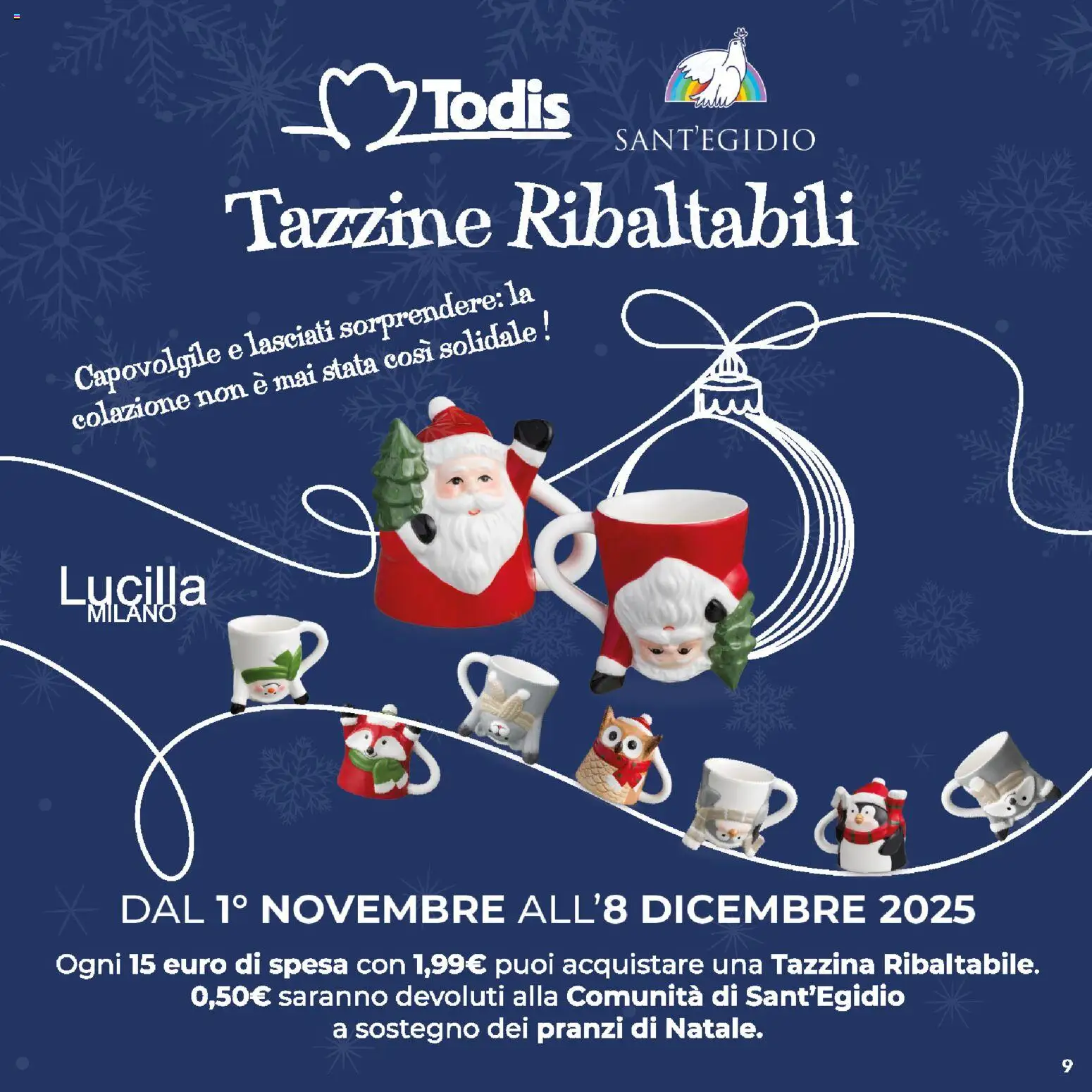 Volantino Todis del 13.11.2025 | Pagina: 9 | Prodotti: Tazzina