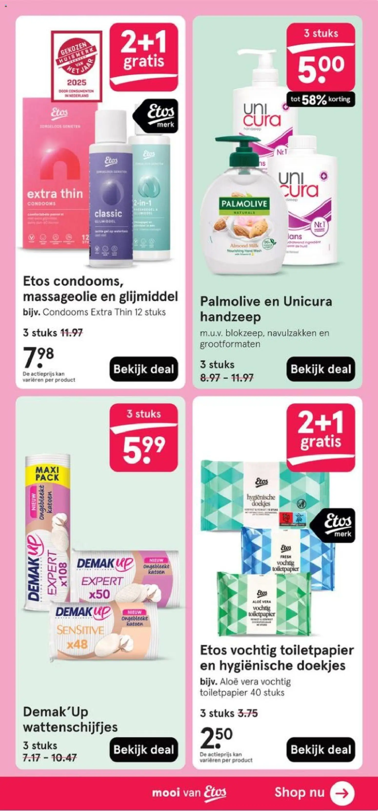 {H1} | Pagina: 27 | Producten: Ostyalap, Kan, Handzeep, Pads