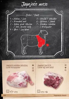 Metro katalog meso - pregled Metro kataloga - važi od 11.11.2024 | Strana: 44 | Proizvode: Jagnjeće meso