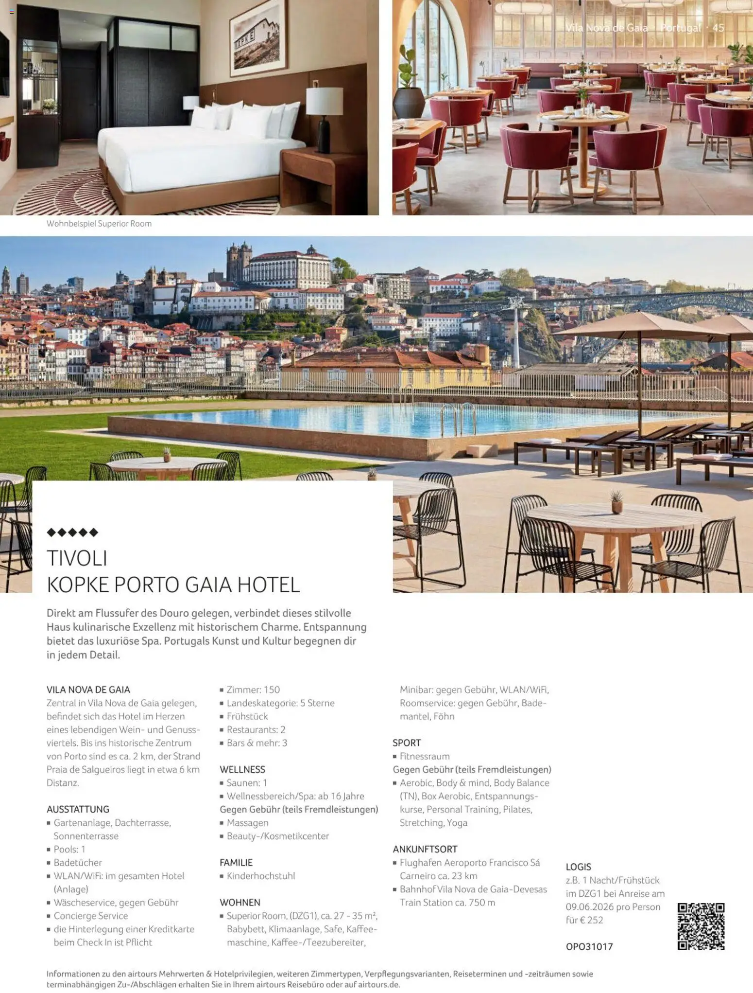 TUI airtours Katalog  Europareisen 2025/26 – gültig ab 01.11.2025 | Seite: 45 | Produkte: Kaffee, Box, Föhn, Wein