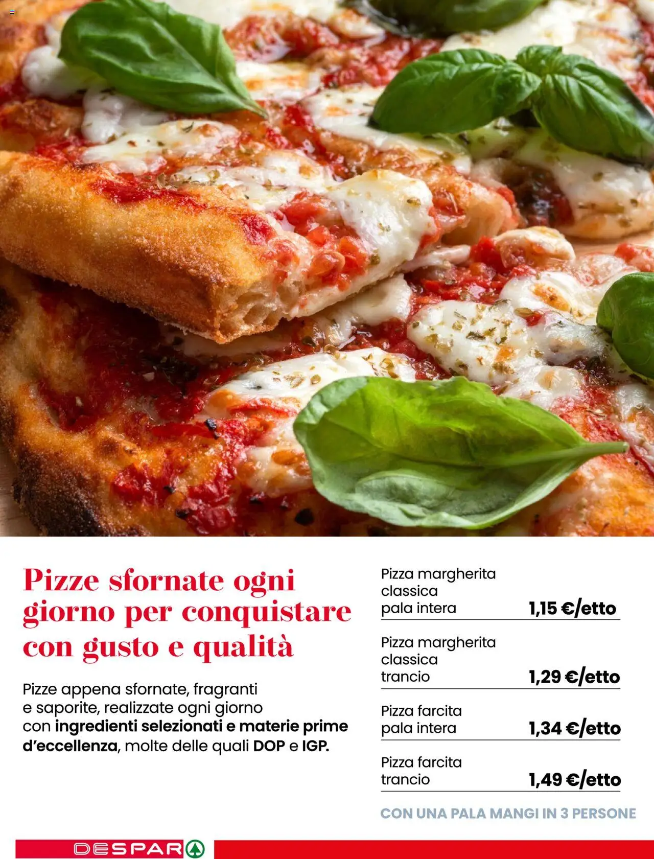 Volantino Despar del 07.08.2025 | Pagina: 10 | Prodotti: Pizza