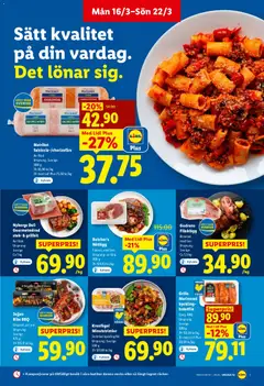 Lidl erbjudanden - Förhandsvisning av reklamblad från butik Lidl aktuell från 16.03.2026 | Sida: 3 | Produkter: Fläsk