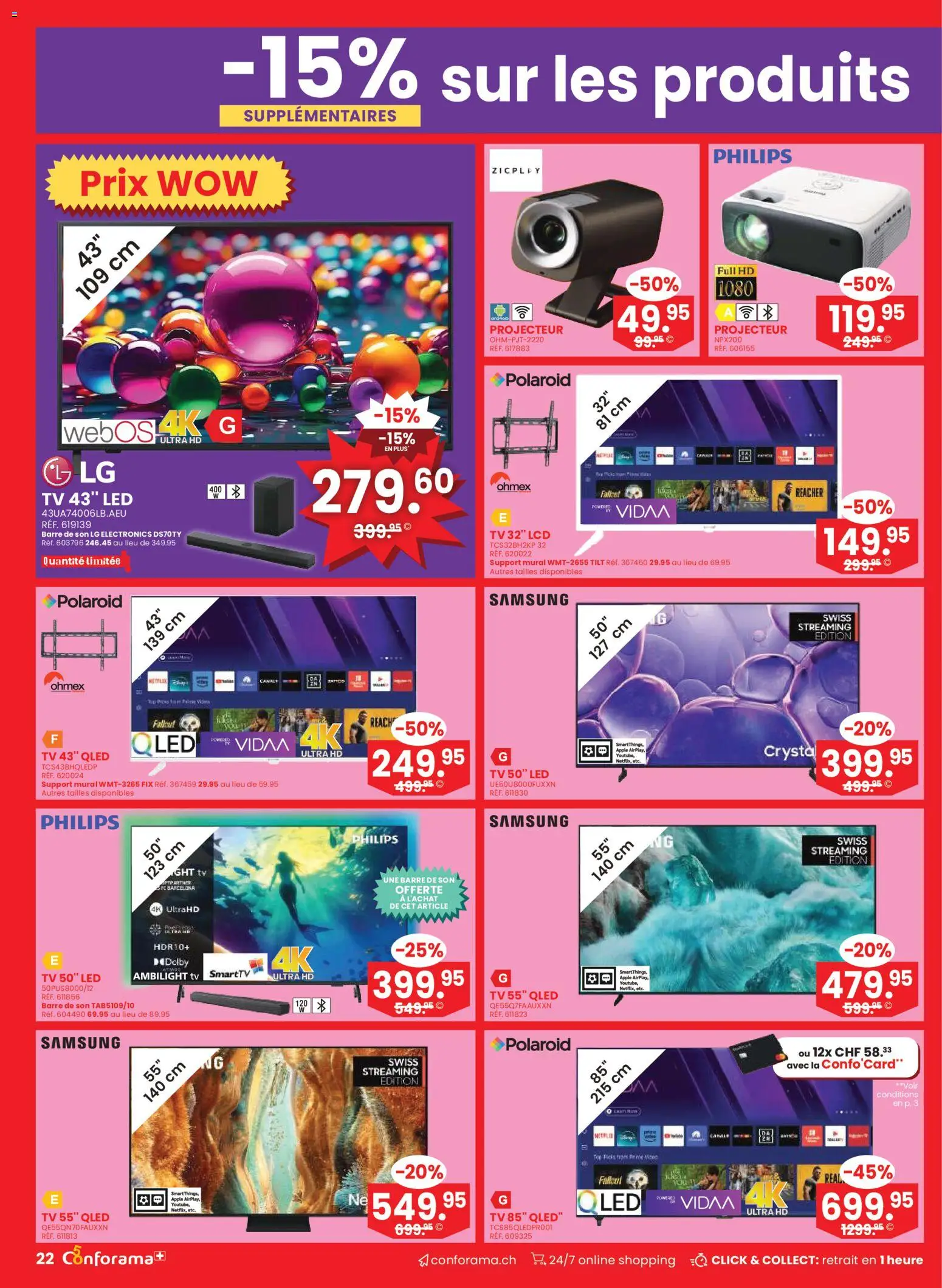 Conforama aktionen FR – gültig ab 25.03.2026 | Seite: 22