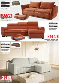 Pogląd oferty "Merkury Market Gazetka - Meble, Wypoczynki, Materace" - ważna od 02.01.2026 | Strona: 22 | Produkty: Pościel, Sofa