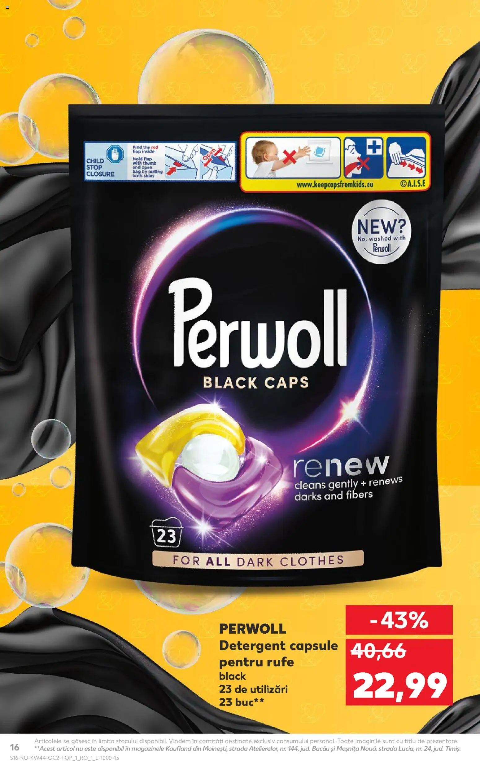 Noul catalog Kaufland – valabil de la 29.10.2025 | Pagină: 16 | Produse: Detergent
