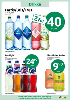 Forhåndsvisning av Joker kundeavis gyldig fra 06.01.2026 | Side: 16 | Produkter: Ferăstrău, Kiwi, Bringebær, Sukker