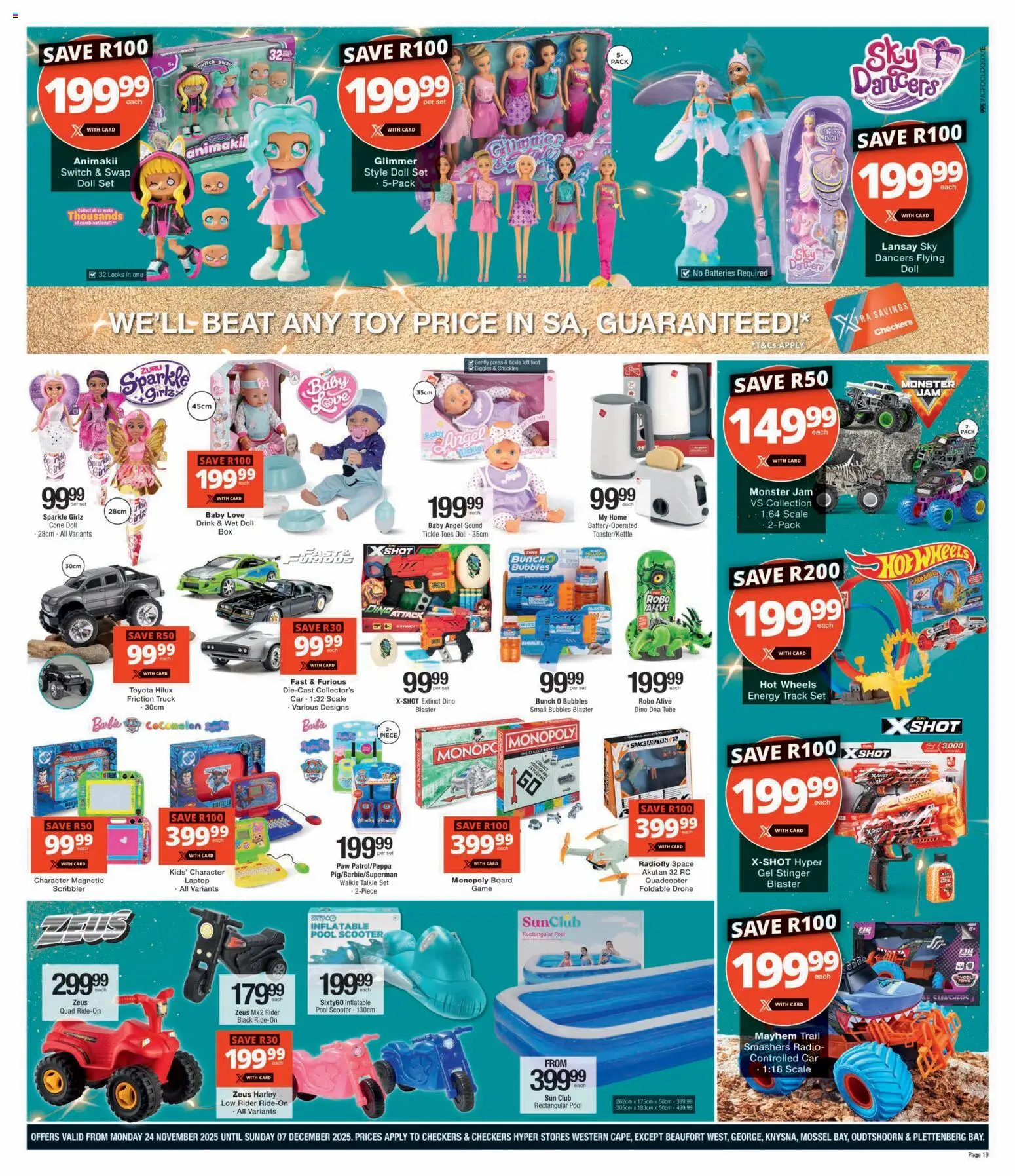 New Checkers catalogue – valid from 24.11.2025 | Page: 19 | Products: Jam, Radio, Press, Switch