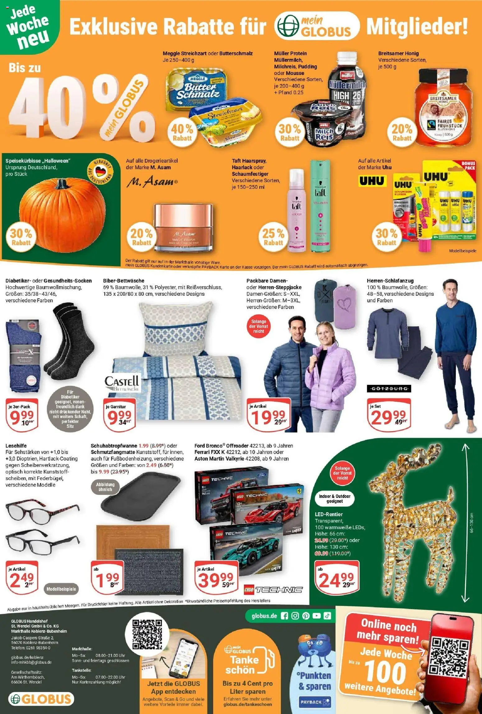 Globus prospekt Koblenz-Bubenheim	 – gültig ab 26.10.2025 | Seite: 32 | Produkte: Butter, Finish, Pudding, Uhr