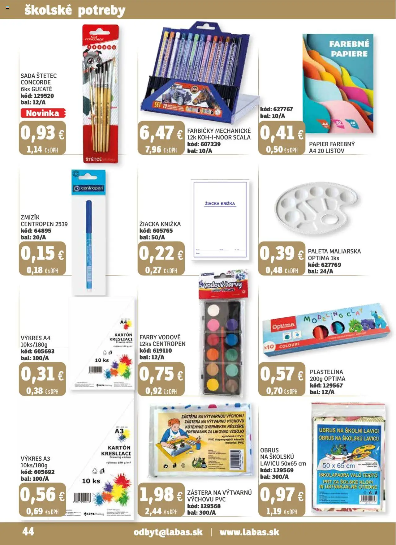 Labaš magazín │ platný od 25.07.2025 | Strana: 44 | Produkty: Štetec