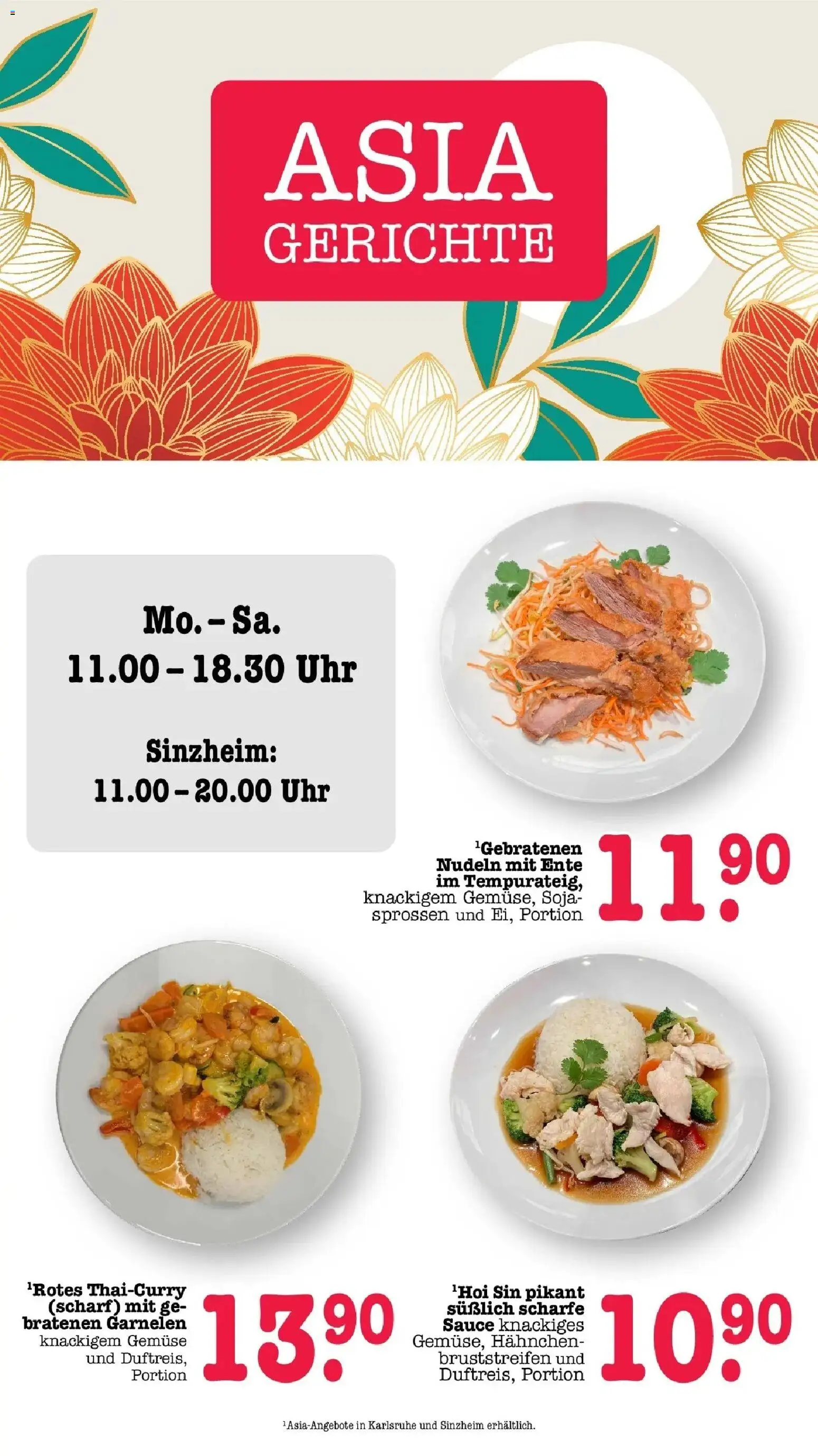 Edeka prospekt Bühlertal	 – gültig ab 20.04.2026 | Seite: 18 | Produkte: Hahnchen, Garnelen, Gemüse, Nudeln