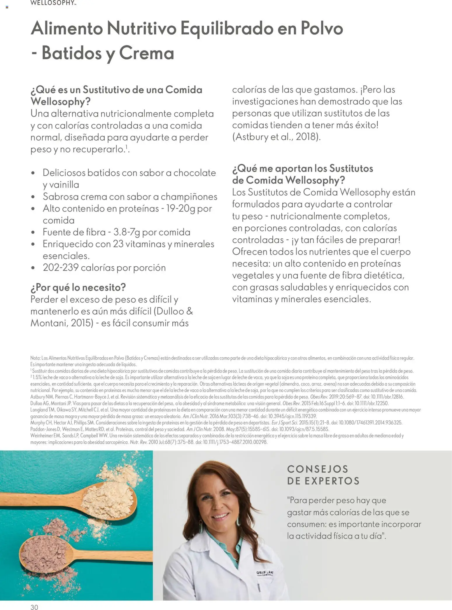 Oriflame - Guía Wellosophy │ válido desde el 01.11.2023 | Página: 30 | Productos: Polvo, Leche, Chocolate, Κούβα