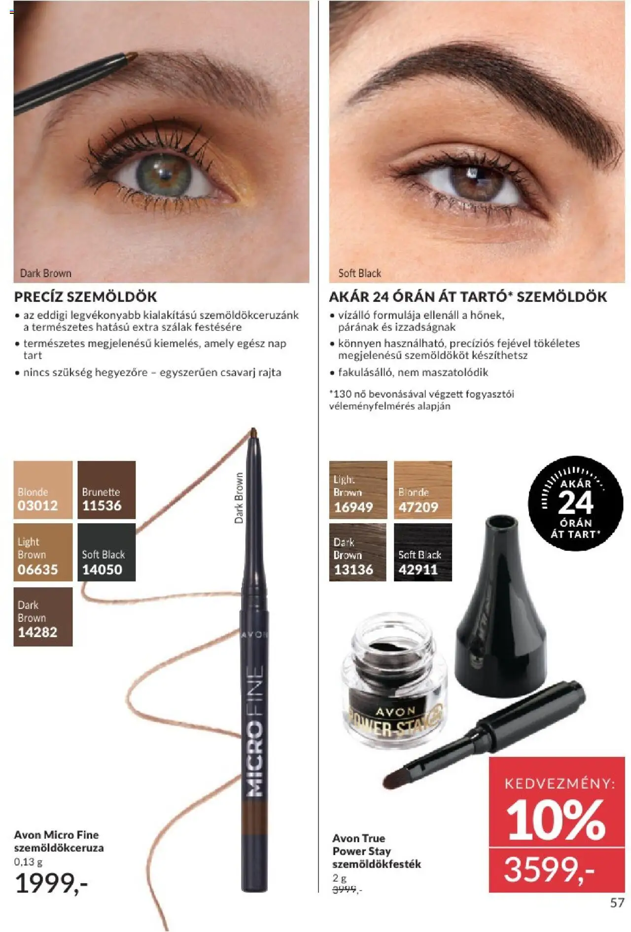 Avon akciós ujság - amely érvényes a következő dátumtól: 01.06.2025 | Oldal: 57