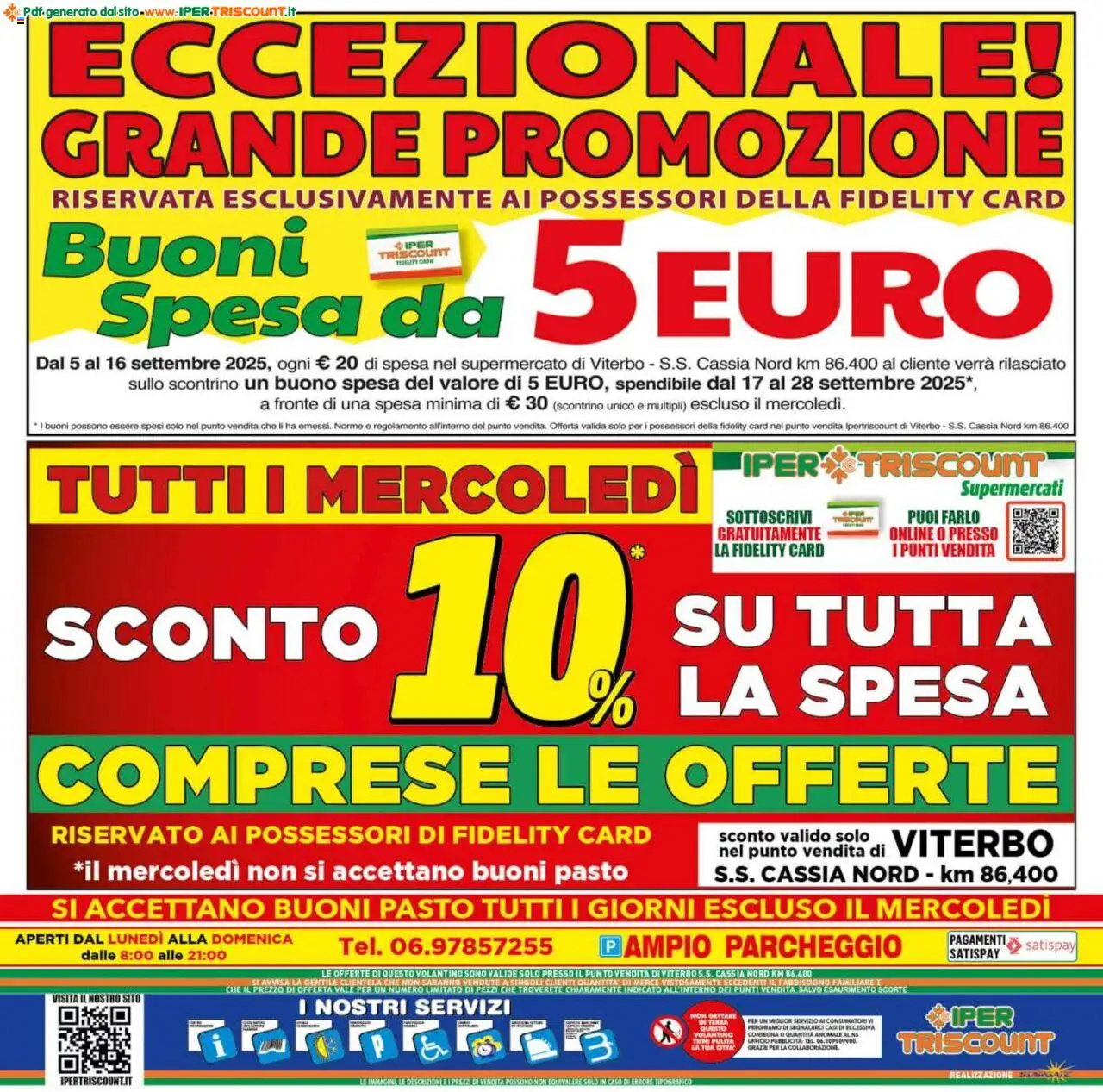 Volantino Ipertriscount del 05.09.2025 | Pagina: 20 | Prodotti: Terra