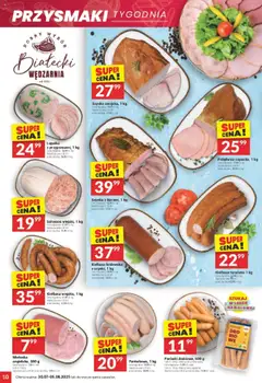 Twój Market Gazetka od 30.07.2025 | Strona: 10 | Produkty: Kiełbasa, Parówki, Szynka